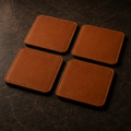 Saddle Oak — Set of 4
